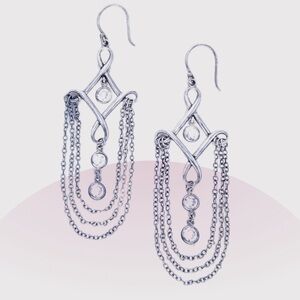 Silpada Sterling Silver Chandelier Earrings 
W2367